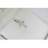 Λευκόχρυσος γυναικείος σταυρός 14 Καρατίων