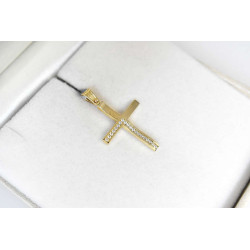 Χρυσός γυναικείος σταυρός 14 Καρατίων