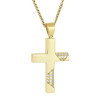 Χρυσός γυναικείος σταυρός 14 Καρατίων