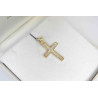 Χρυσός γυναικείος σταυρός με αλυσίδα 14 Καρατίων