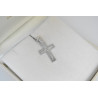Λευκόχρυσος γυναικείος σταυρός 14 Καρατίων