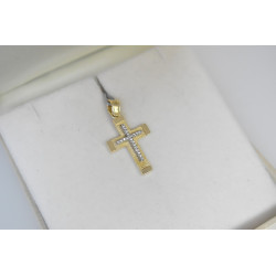 Χρυσός γυναικείος σταυρός 14 Καρατίων
