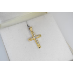 Χρυσός γυναικείος σταυρός 14 Καρατίων
