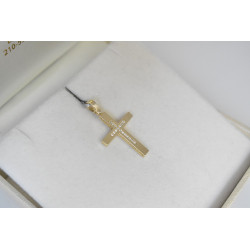 Χρυσός γυναικείος σταυρός 14 Καρατίων