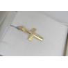 Χρυσός γυναικείος σταυρός με αλυσίδα 14 Καρατίων
