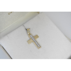 Χρυσός γυναικείος σταυρός 14 Καρατίων