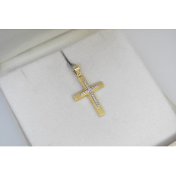 Χρυσός γυναικείος σταυρός 14 Καρατίων