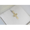 Χρυσός αντρικός σταυρός 14 Καρατίων