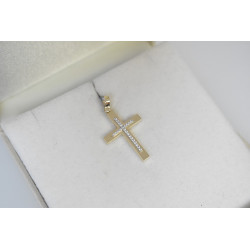 Χρυσός γυναικείος σταυρός 14 Καρατίων