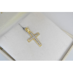 Χρυσός γυναικείος σταυρός 14 Καρατίων