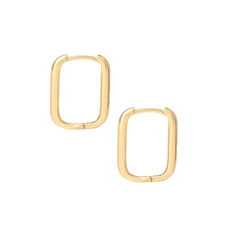 Σκουλαρίκια Κρίκοι από Χρυσό 14 Καρατίων