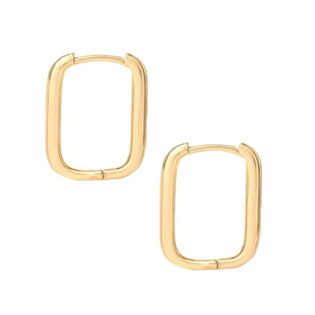 Σκουλαρίκια Κρίκοι από Χρυσό 14 Καρατίων