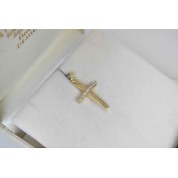 Χρυσός γυναικείος σταυρός 14 Καρατίων