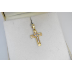 Χρυσός γυναικείος σταυρός 14 Καρατίων