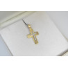 Χρυσός γυναικείος σταυρός με αλυσίδα 14 Καρατίων