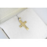 Χρυσός αντρικός σταυρός 14 Καρατίων