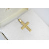 Χρυσός αντρικός σταυρός 14 Καρατίων