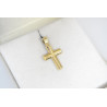 Χρυσός ανδρικός σταυρός με αλυσίδα 14 Καρατίων