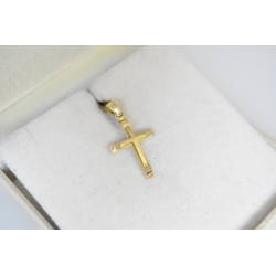 Χρυσός αντρικός σταυρός 14 Καρατίων