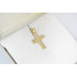 Χρυσός αντρικός σταυρός 14 Καρατίων