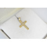 Χρυσός αντρικός σταυρός 14 Καρατίων