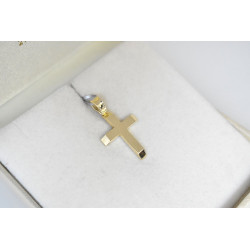 Χρυσός αντρικός σταυρός 14 Καρατίων
