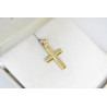 Χρυσός ανδρικός σταυρός με αλυσίδα 14 Καρατίων