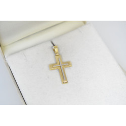 Χρυσός Ανδρικός Σταυρός Με Αλυσίδα 14 Καρατίων
