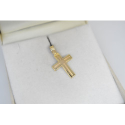 Χρυσός Ανδρικός Σταυρός Με Αλυσίδα 14 Καρατίων