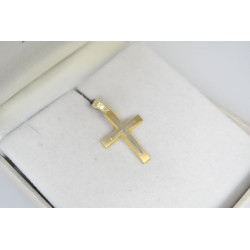 Χρυσός Ανδρικός Σταυρός Με Αλυσίδα 14 Καρατίων