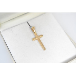 Χρυσός αντρικός σταυρός 14 Καρατίων