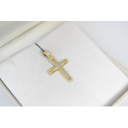 Χρυσός Ανδρικός Σταυρός Με Αλυσίδα 14 Καρατίων