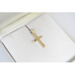 Χρυσός αντρικός σταυρός 14 Καρατίων