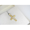 Χρυσός ανδρικός σταυρός με αλυσίδα 14 Καρατίων